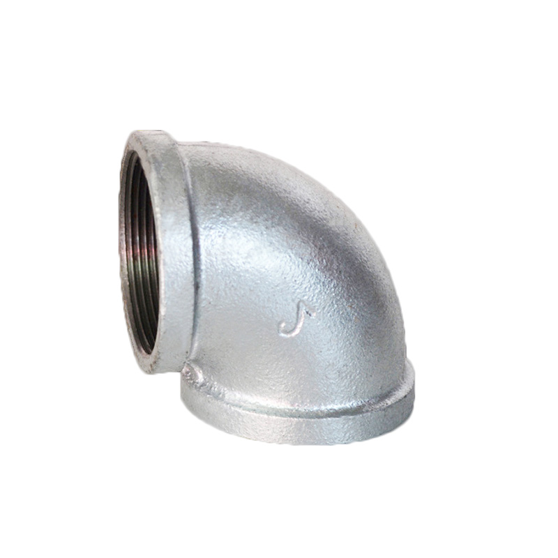 Steel pipe fittings two galvanized elbow pipe fittings