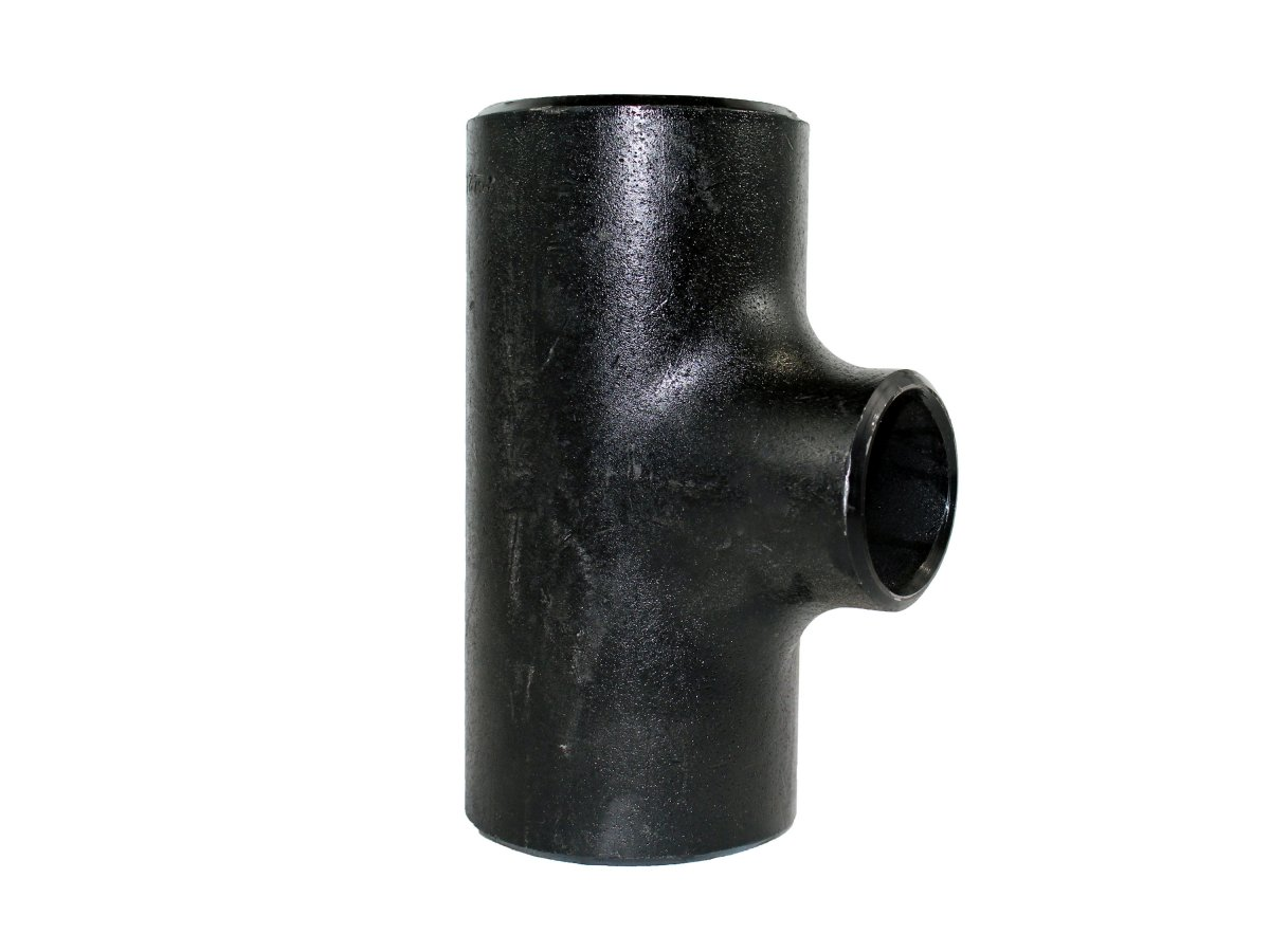 Welded pipe fittings Carbon steel tee pipe fittings