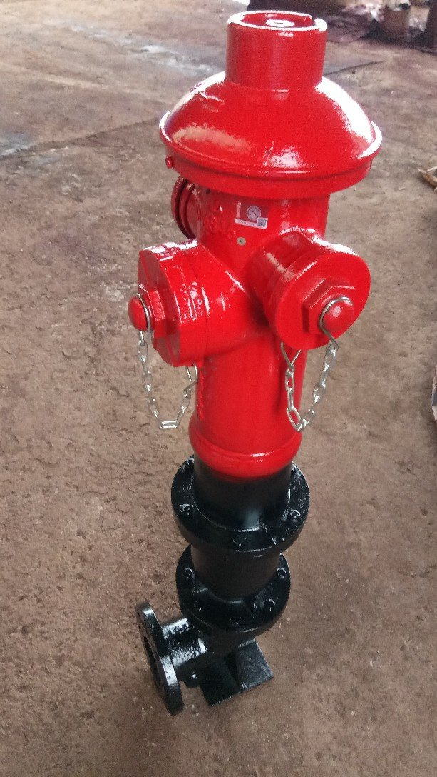 Anti-collision fire hydrant